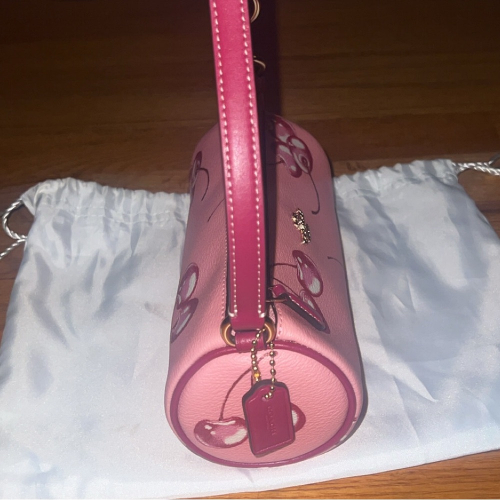 Coach Pink Cherry nolita mini barrel bag - Picture 4 of 8